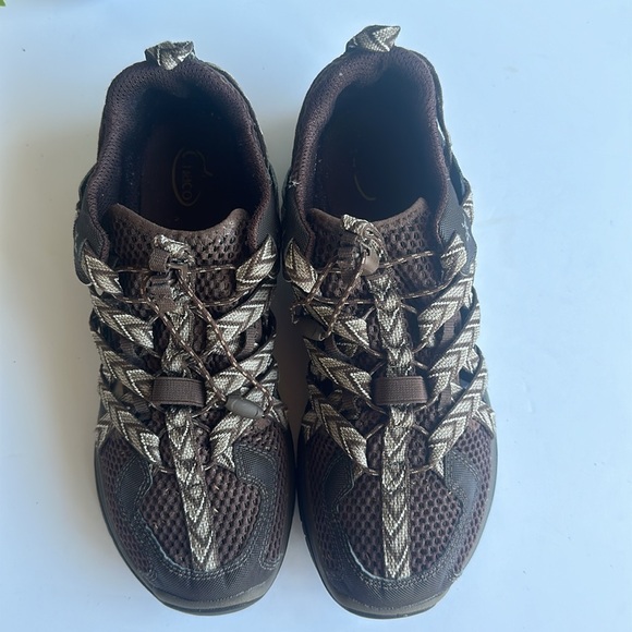 Chaco Outcross Evo 1 Water Shoes In Brown-Gray and Black-Sz 11 - Picture 6 of 12